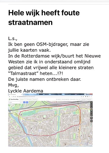 Hele wijk heeft foute straatnamen